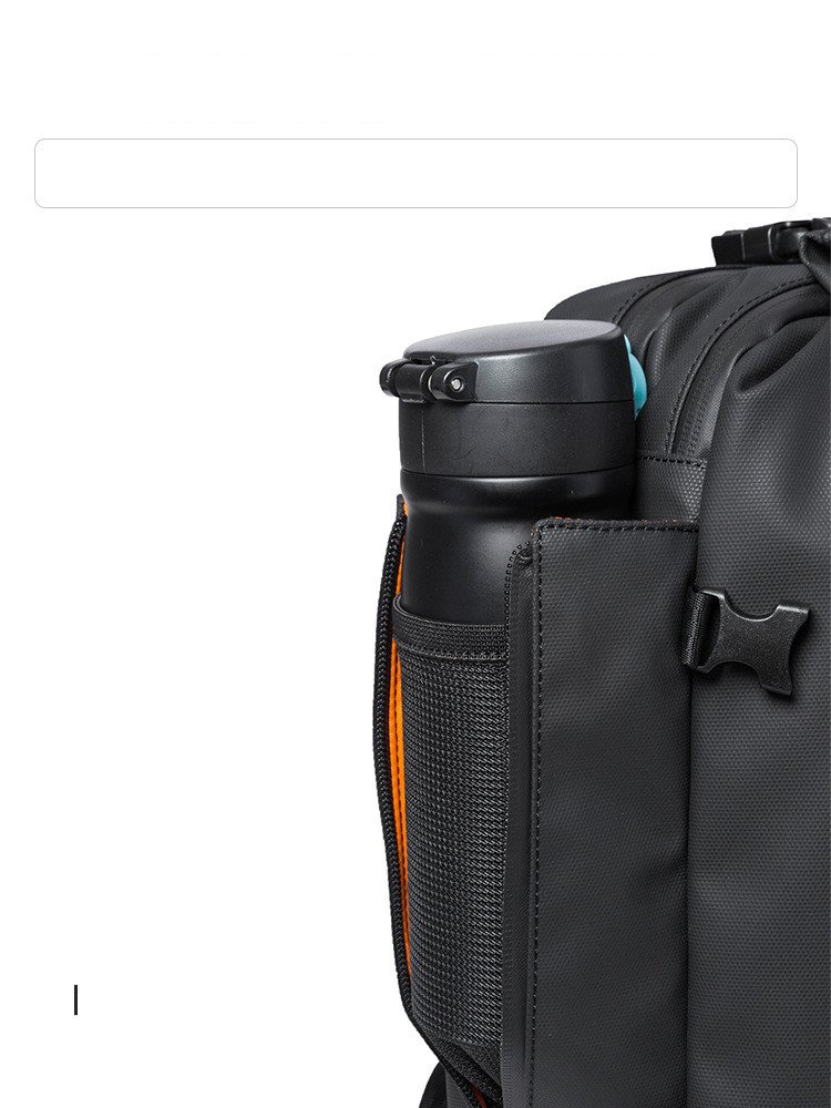 Sling Bag — Oxford Vertical Zip — Detail view